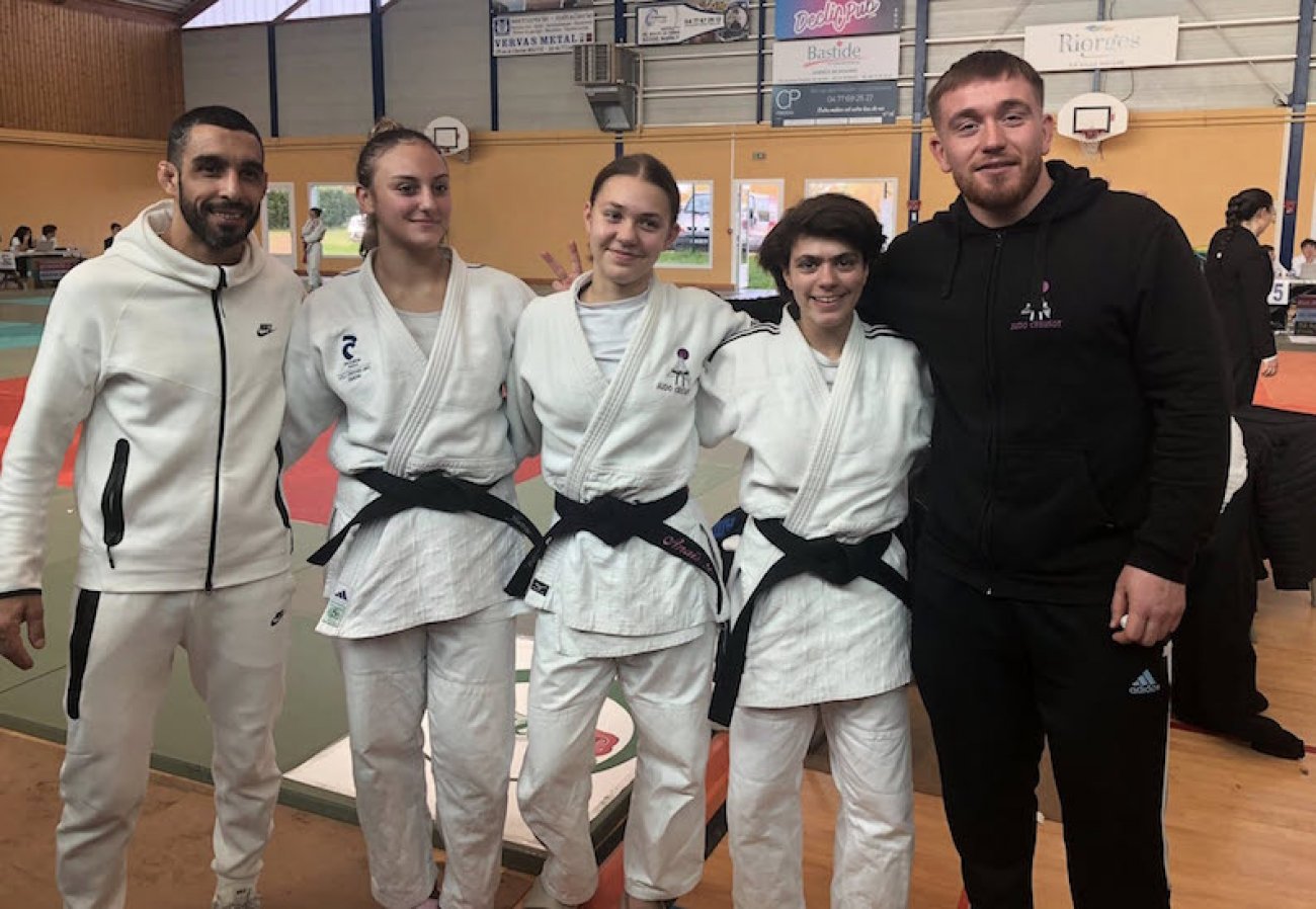 Judo athletes