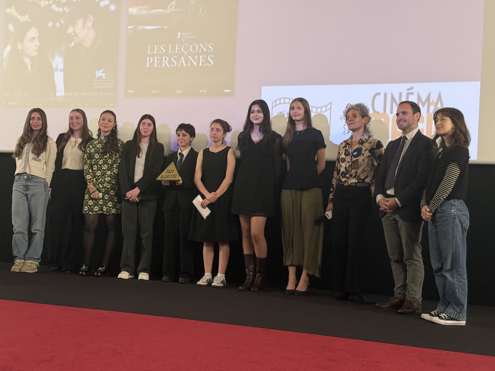 Blum makes his cinema: The Blum dOr awarded to Persian Lessons