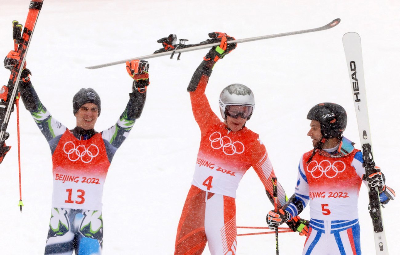 Jo Dhiver Pékin 2022 Mathieu Faivre Apporte Une 8ème Médaille à La France Dans Le Géant 