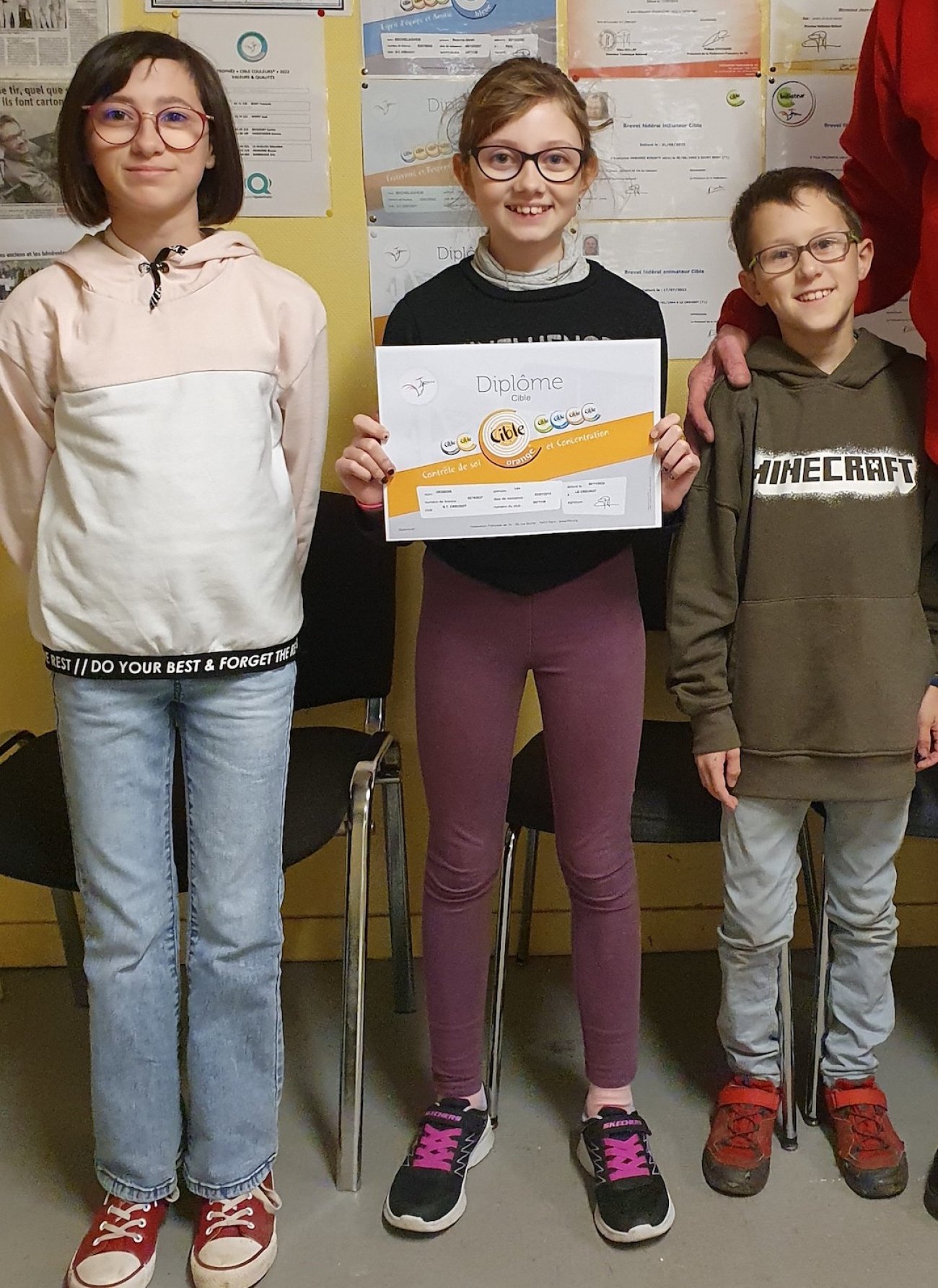 TIR SPORTIF Léa Desbois Cible Orange Creusot Infos