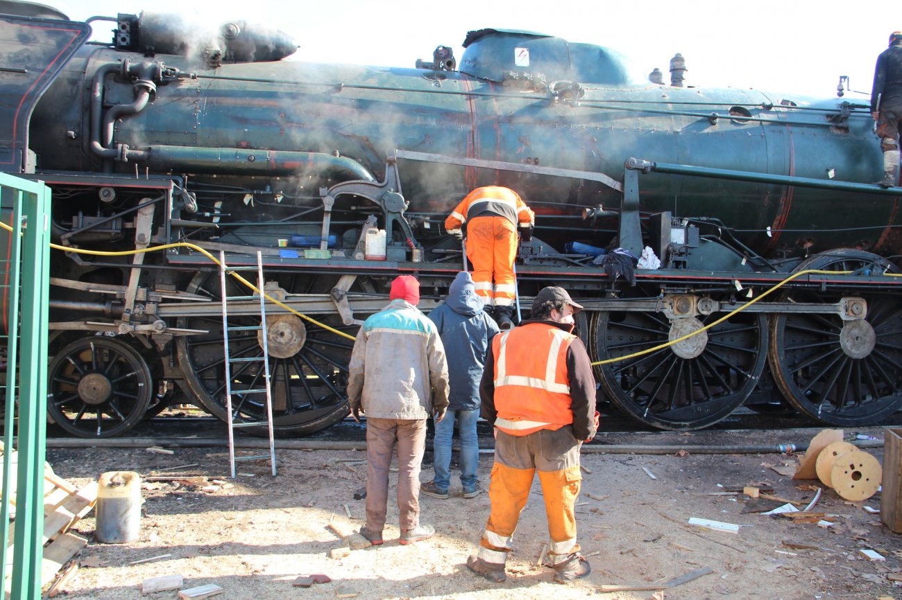 Une locomotive à vapeur va réaliser l'aller-retour Le Creusot