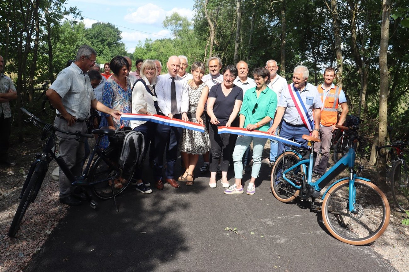 Grand Autunois Morvan Six Nouveaux Kilom Tres De Voie Verte Inaugur S