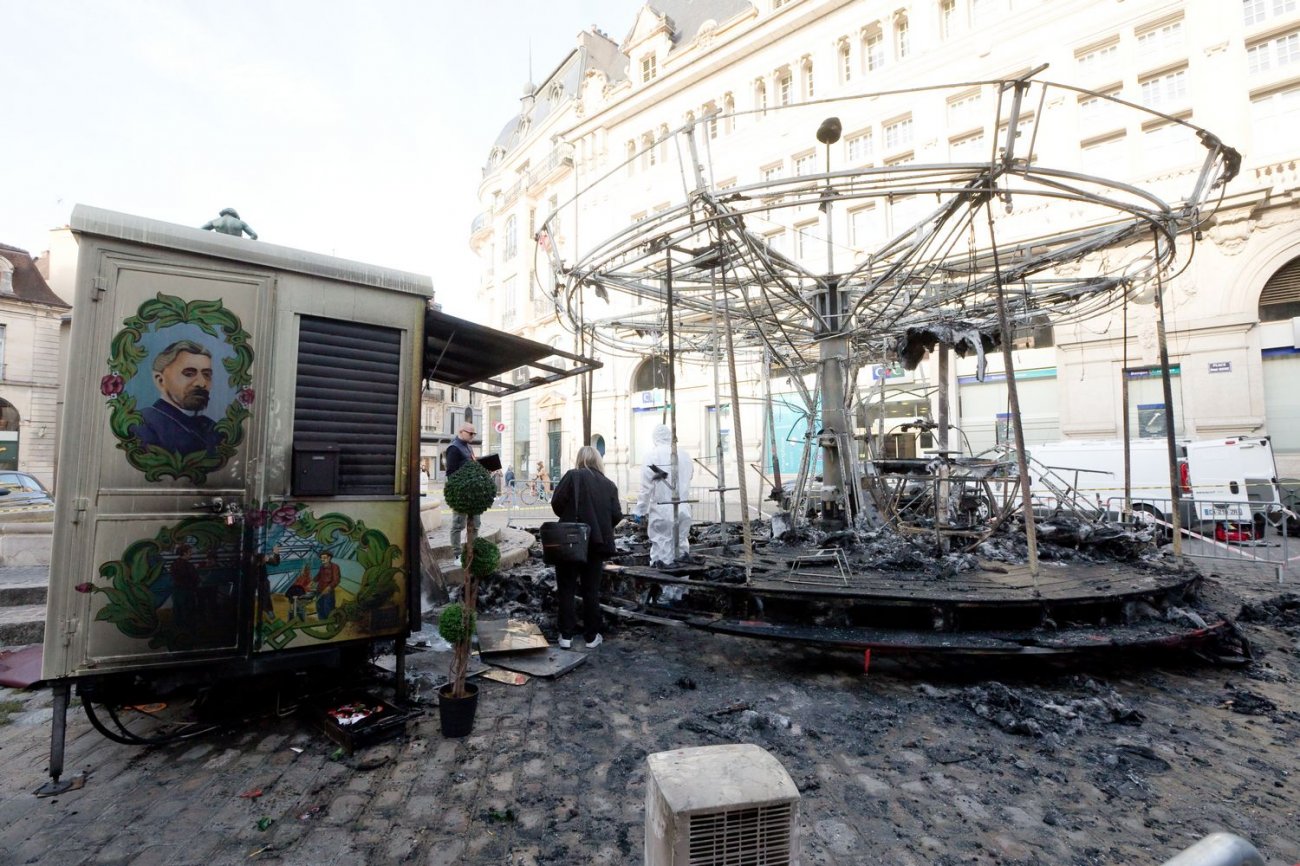 DIJON L'émotion et l'enquête après l'incendie du Carrousel «Gustave