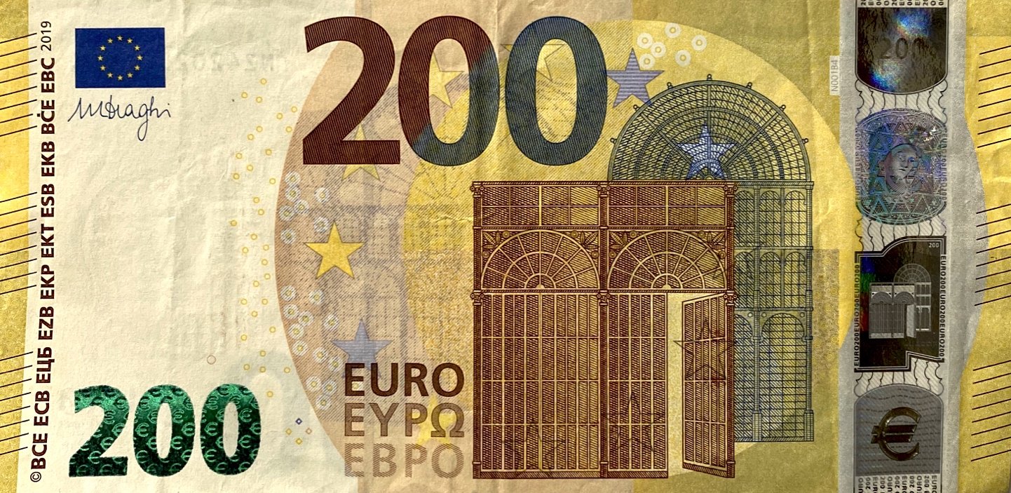 Le billet d'un euro réclamé