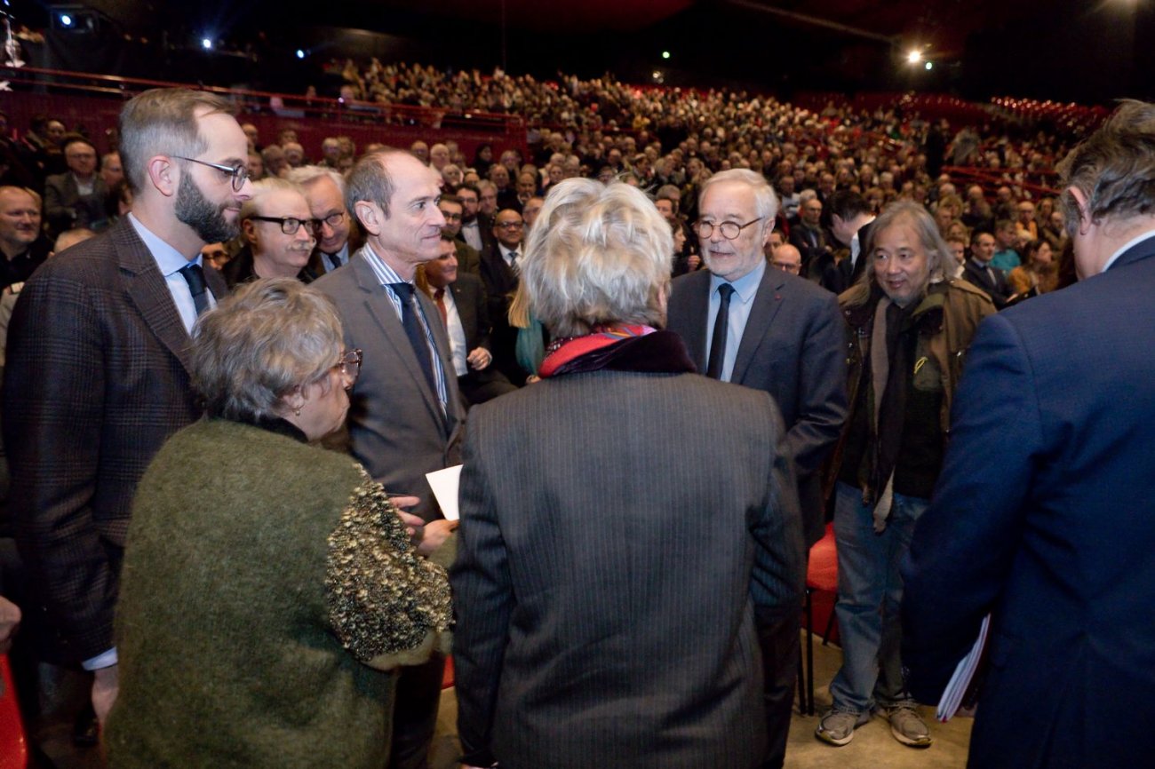 DIJON Les voeux olympiques et politiques de François Rebsamen pour