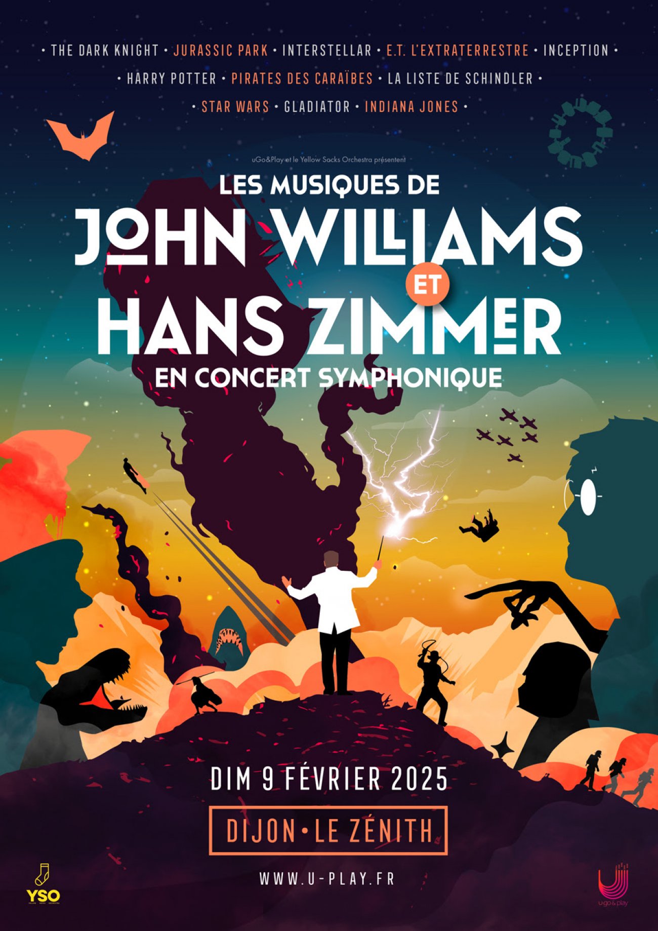 DIJON Les musiques de films de John Williams et Hans Zimmer en