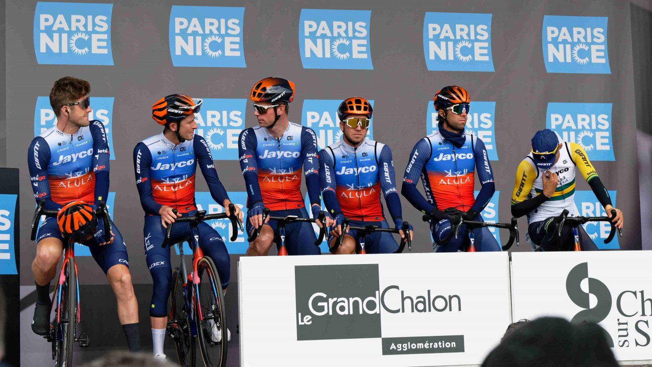 CYCLISME Paris-Nice 4ème étape : Le départ de Chalon sur Saône en