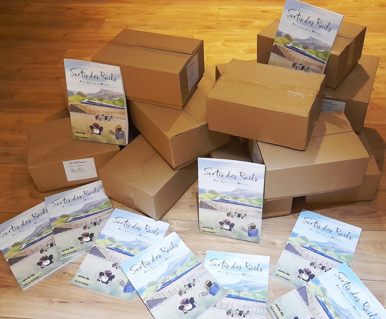 LITTÉRATURE Un an déjà pour le roman graphique "Sortis des Rails