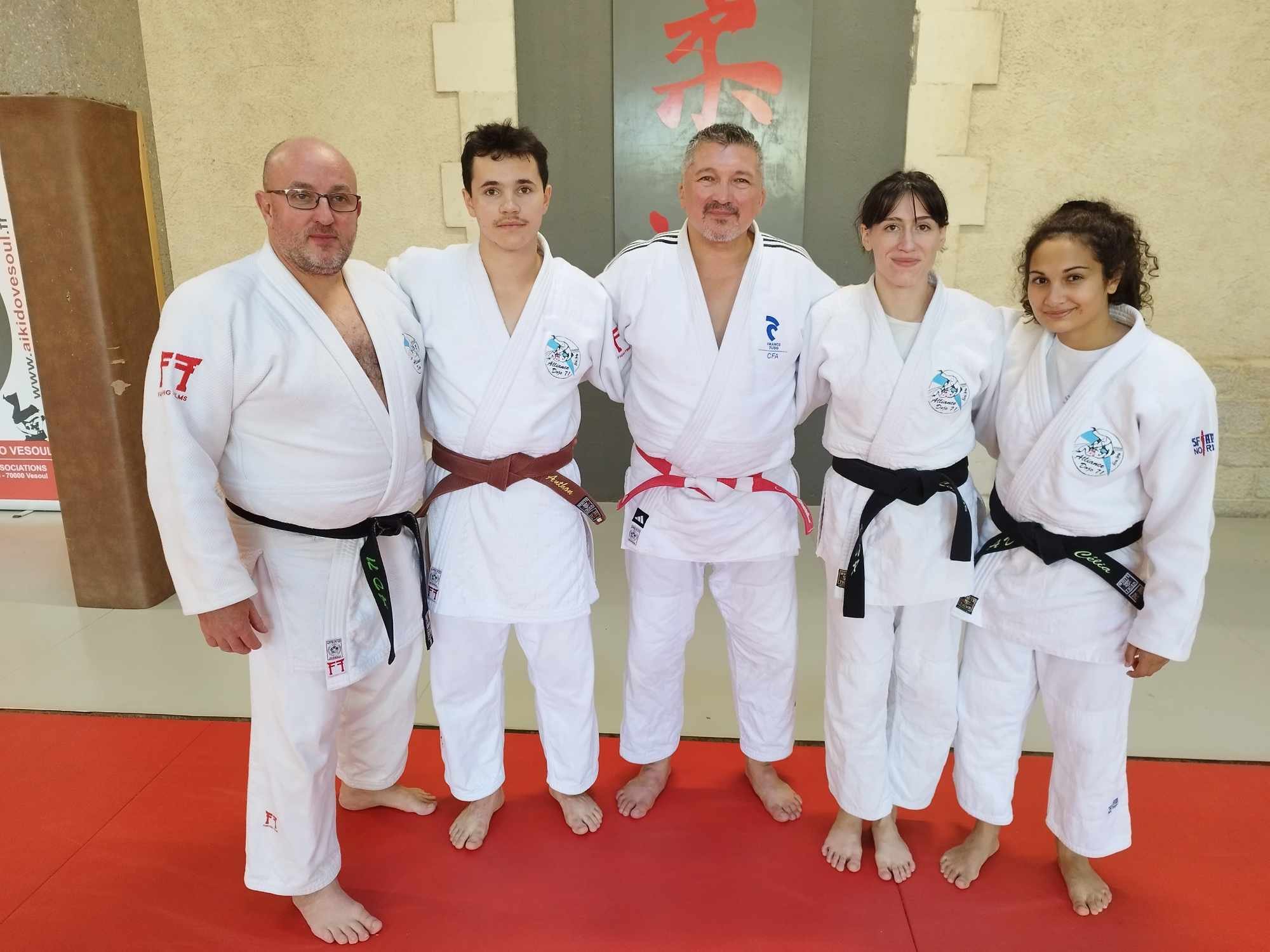 JUDO Une belle reussite aux examens de la ceinture noire pour l Alliance Dojo 71 Creusot Infos