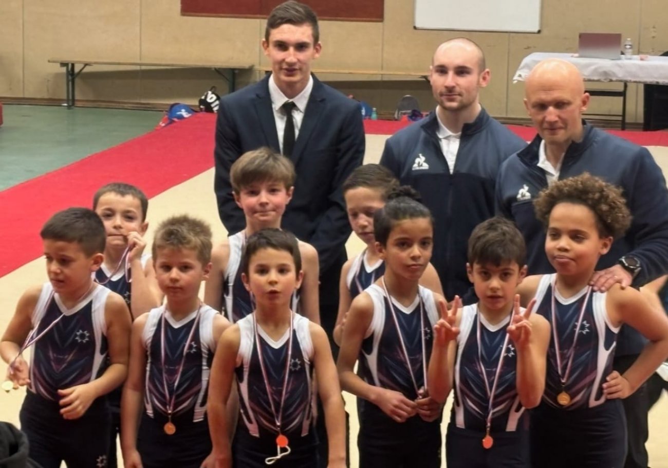 Gymnastique Titres Et Un Podium Pour L Union Gymnique Du Creusot