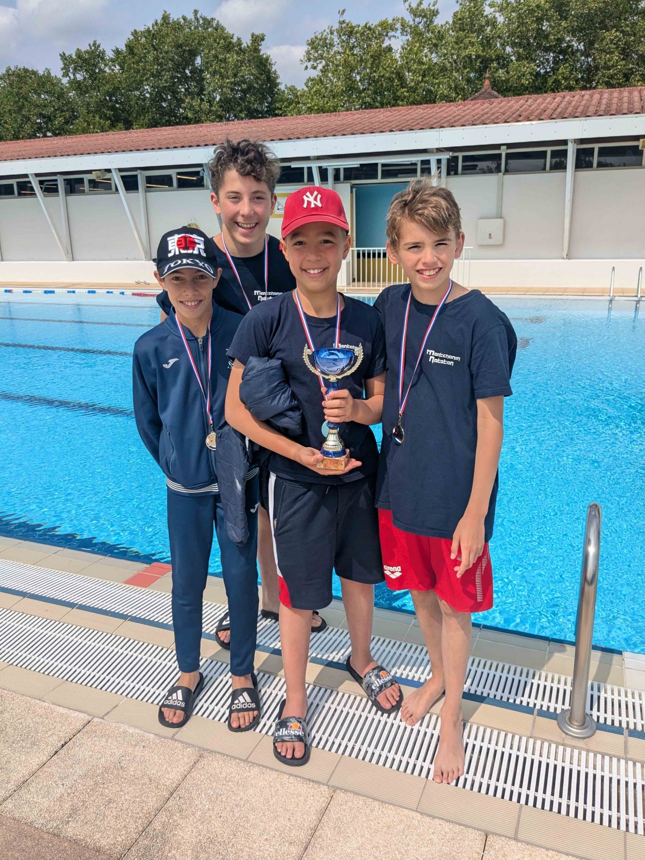 NATATION : Les Benjamins de Montchanin Natation, vices-champions de ...