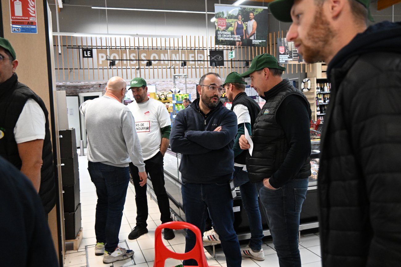 SAONE ET LOIRE Les Agriculteurs Intermarch Au Creusot Pour saone-et-loire-les-agriculteurs-intermarch-au-creusot-pour
