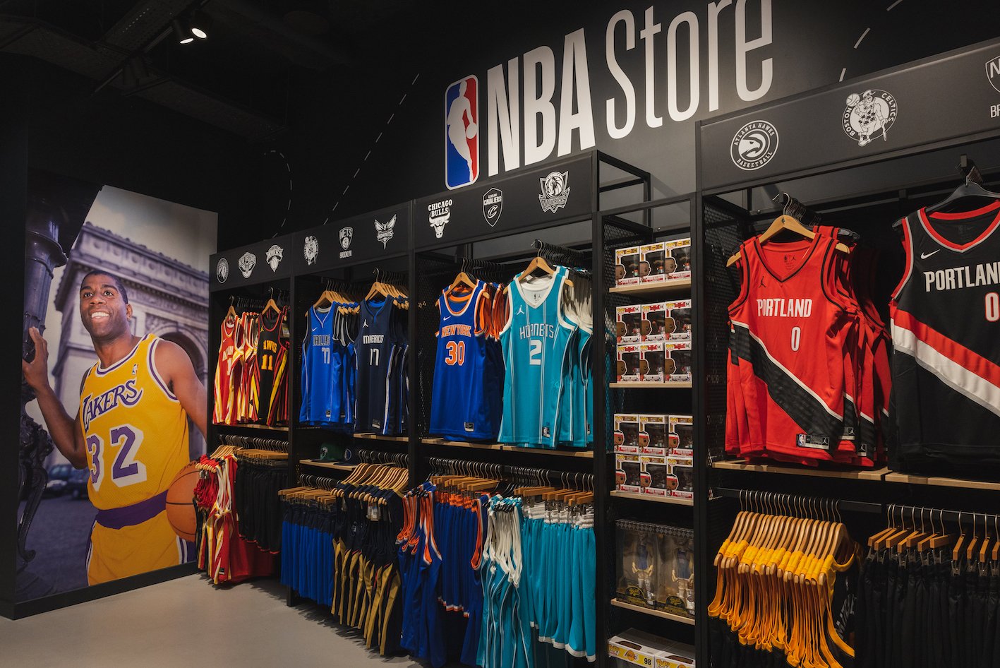 The First NBA Store in the UK has opened
