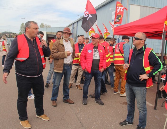 Alstom Le Creusot Pour Alain Gaillard (CGT) pas de retrait égal pas