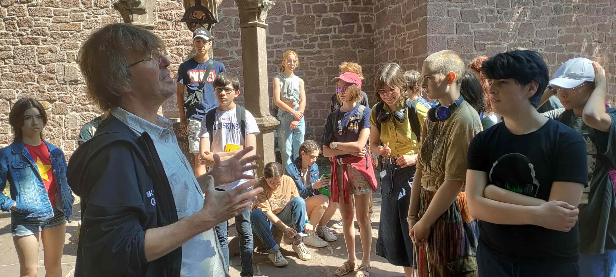 AUTUN: Impegnativa escursione alsaziana per la classe di scienze e patrimonio di Bonaparte