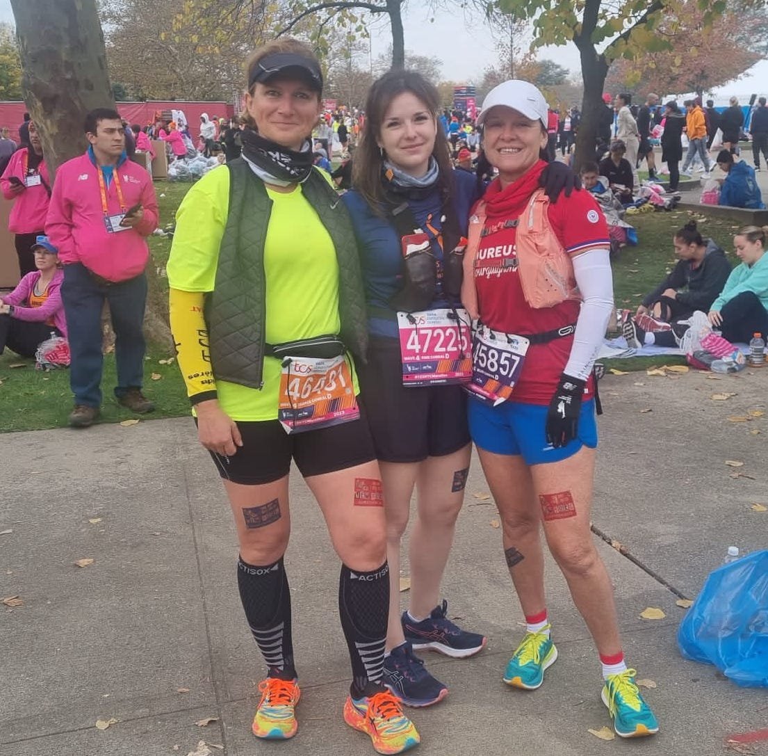 Three Creusotines Conquer the  New York Marathon: A Journey of Dreams and Triumph