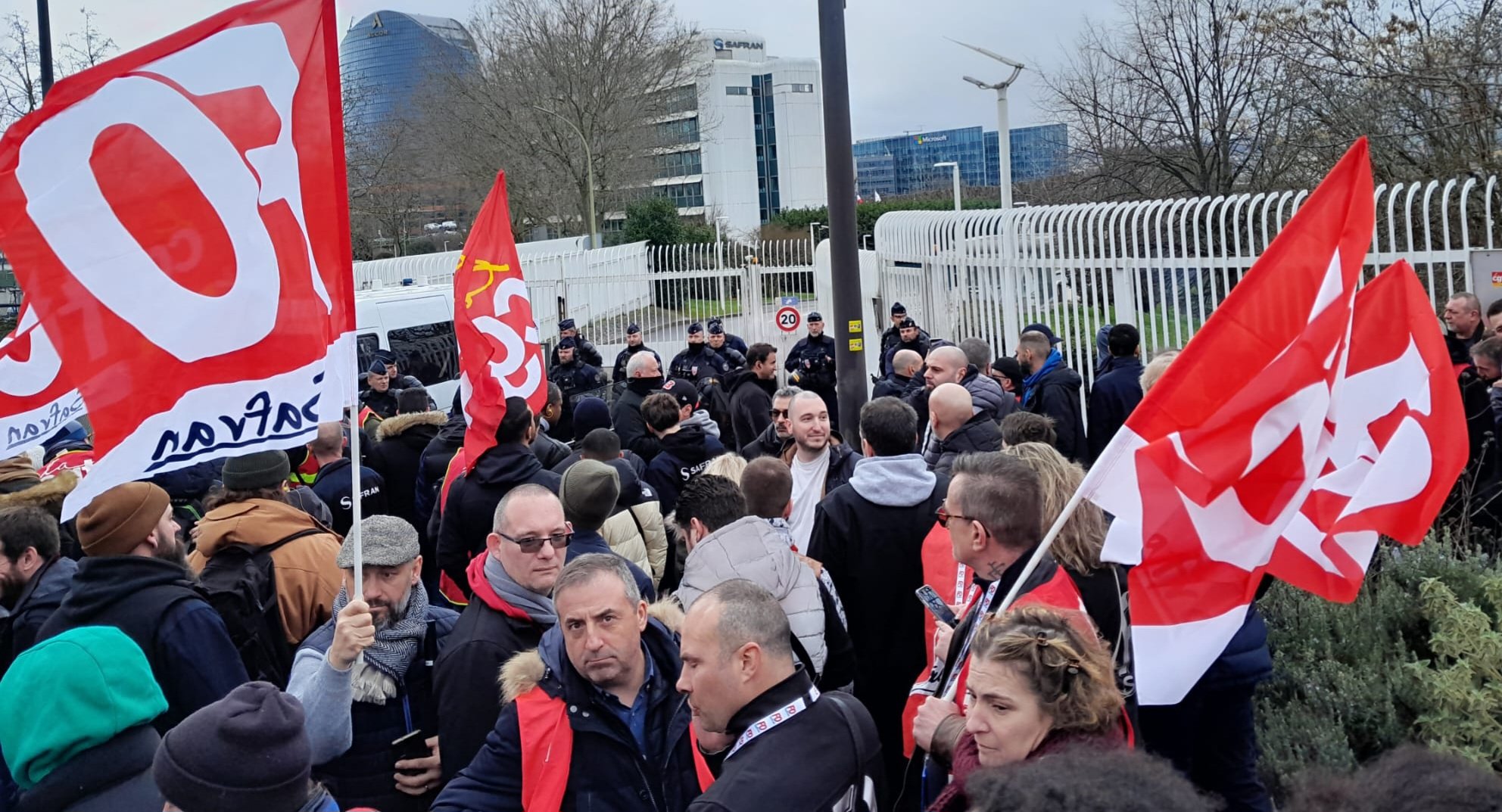 LE CREUSOT Une journée sans activité pour les salariés de SAFRAN