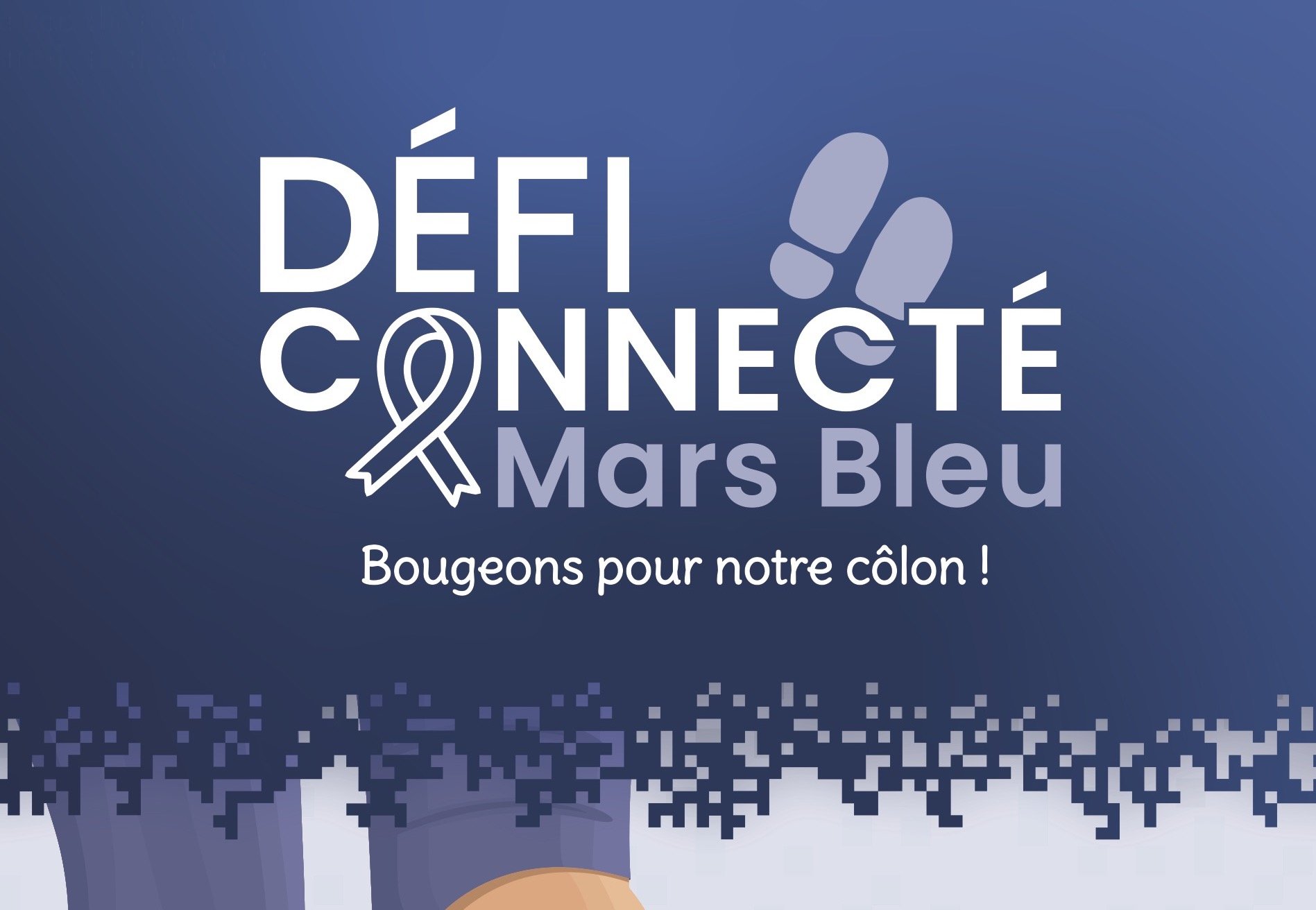 Bougeons pour notre colon avec le défi connecté Mars Bleu 2024 en Bourgogne-Franche-Comté